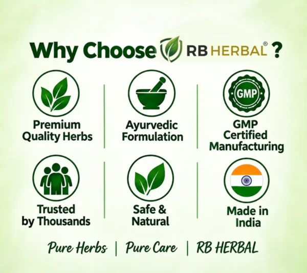 Why choose RB Herbal